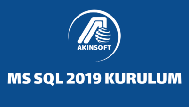 Akınsoft MS SQL 2019